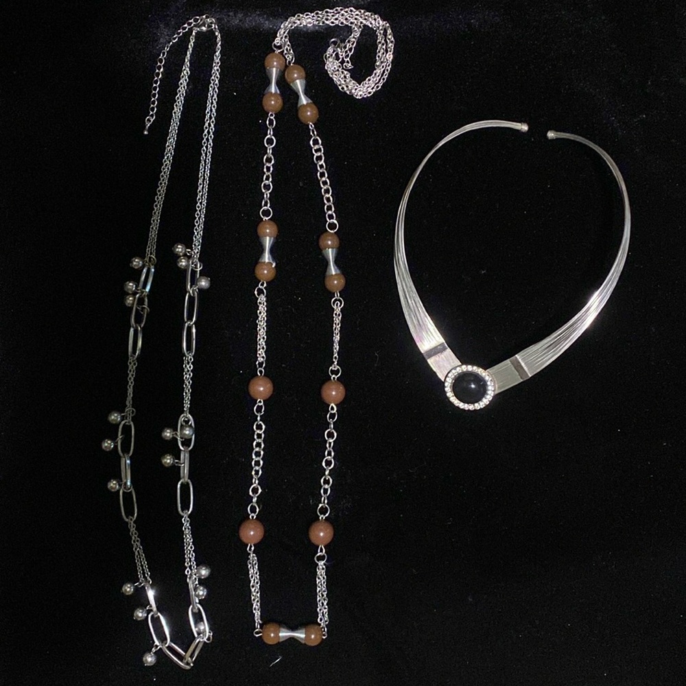 Three necklaces